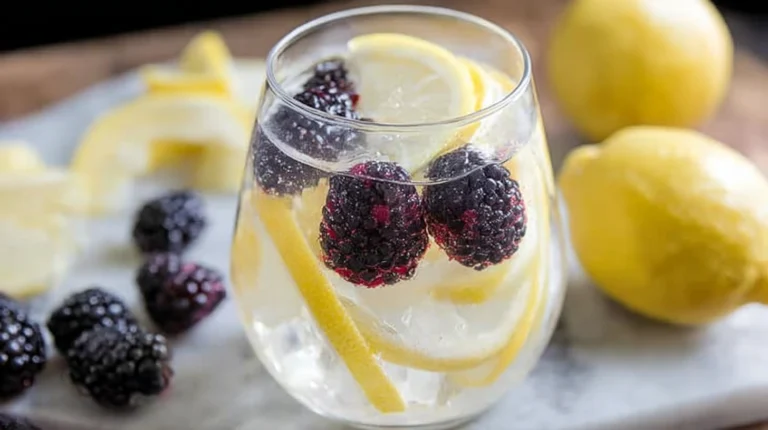 Berry Lemon Detox Water