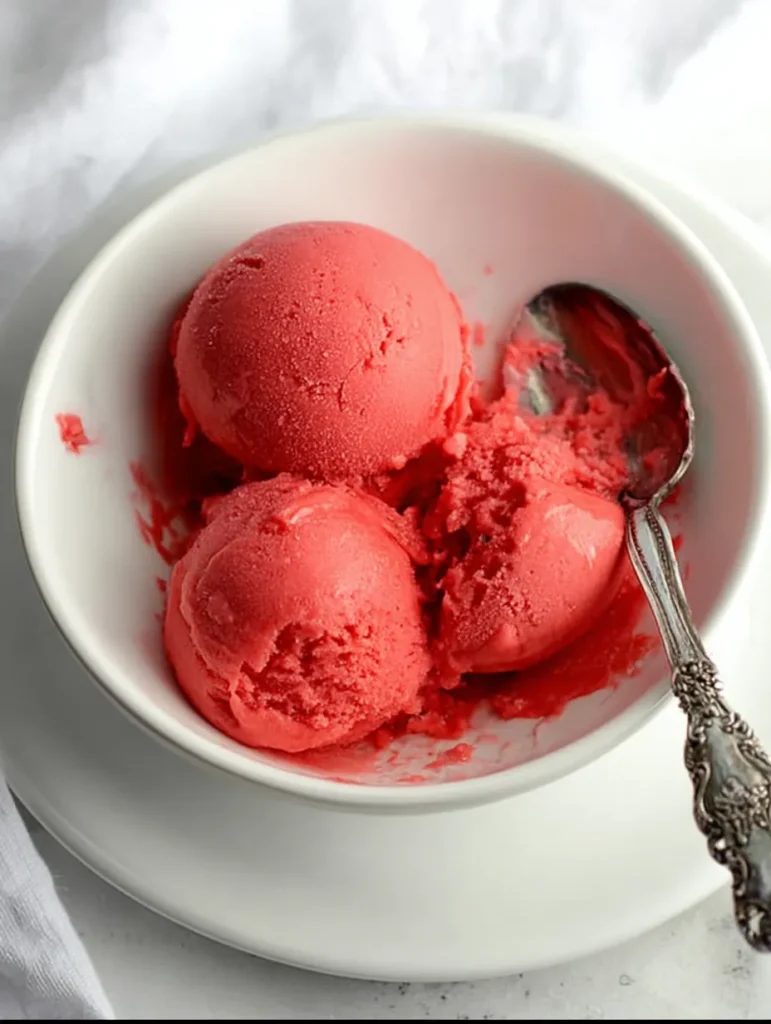 Berry Lemonade Sorbet
