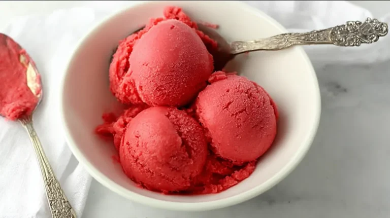 Berry Lemonade Sorbet