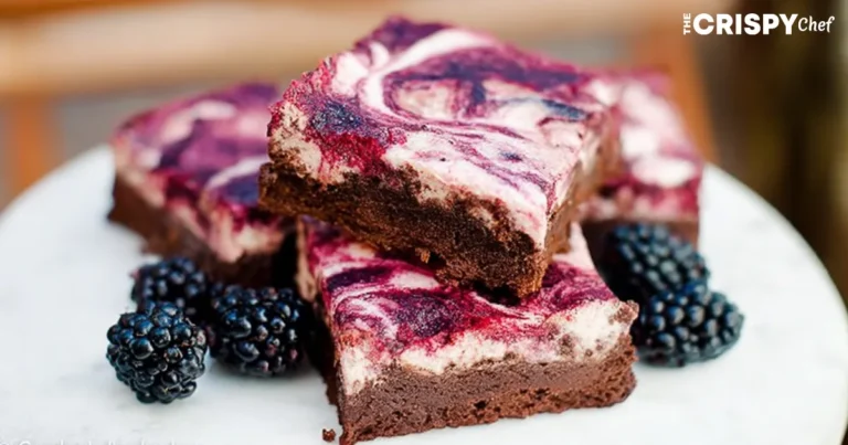 Blackberry Cream Cheese Brownies