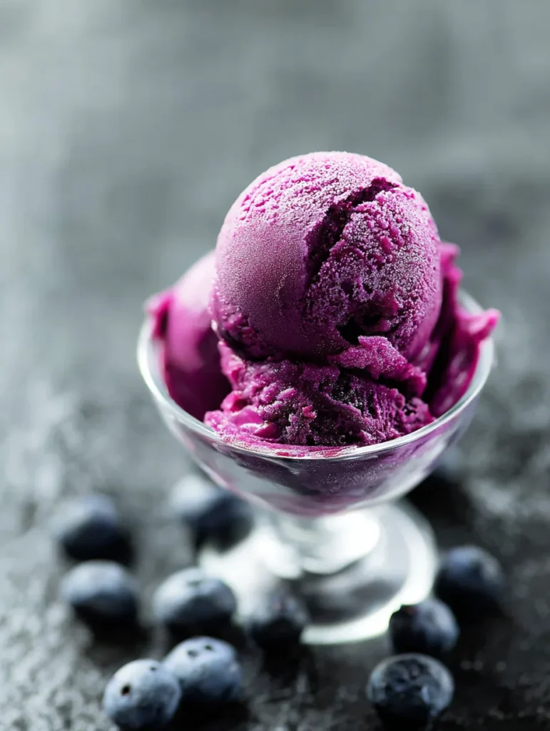 Blueberry Sorbet