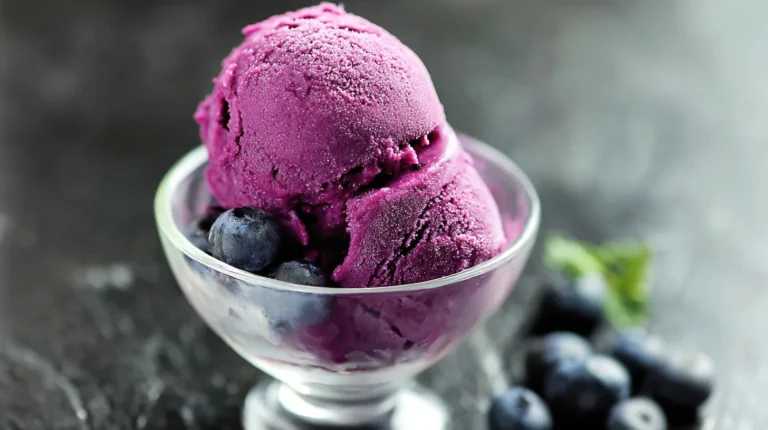 Blueberry Sorbet