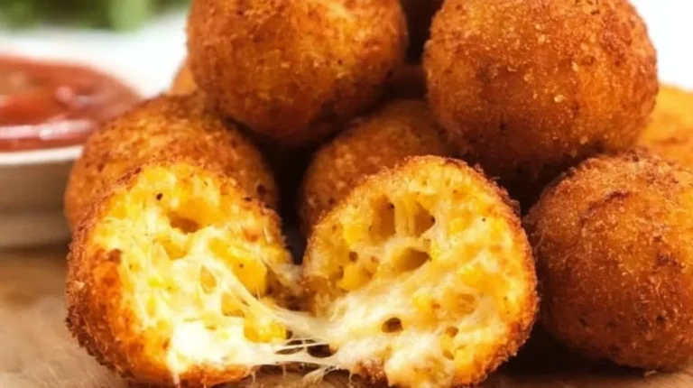 Cheese Corn Balls Recipe