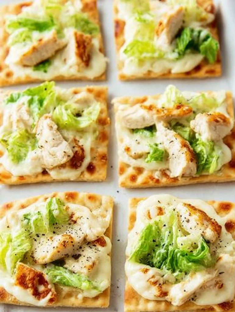 Chicken Caesar Flatbread