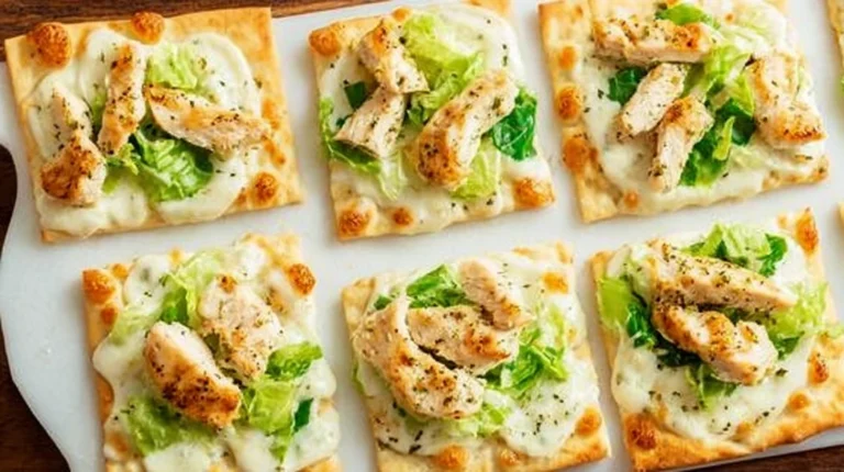 Chicken Caesar Flatbread