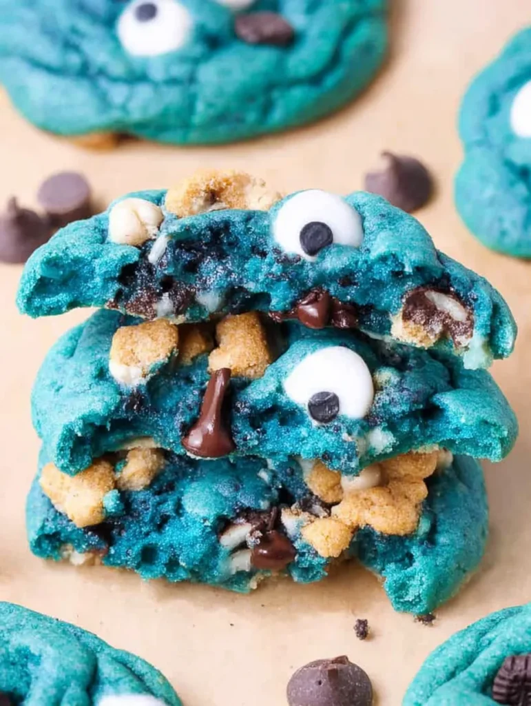 Cookie Monster Cookies