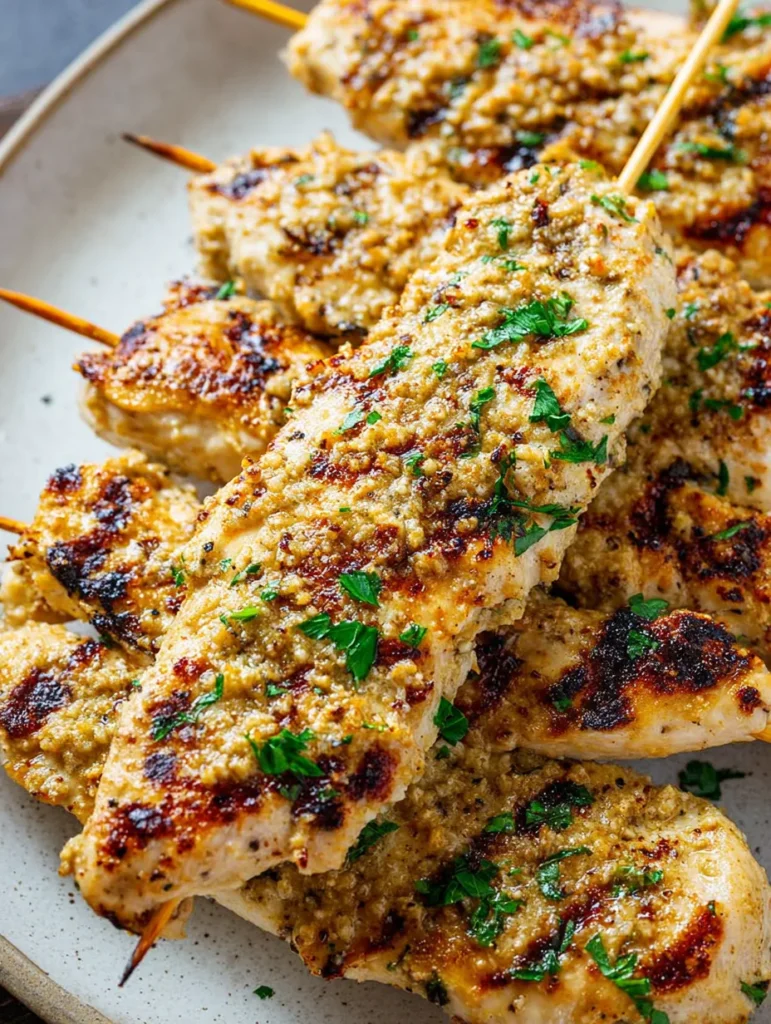 Garlic Parmesan Grilled Chicken