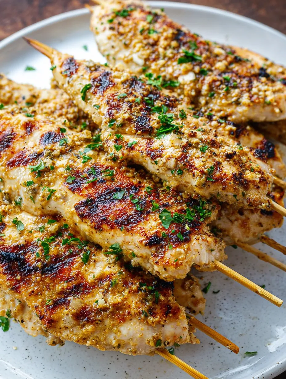 Garlic Parmesan Grilled Chicken