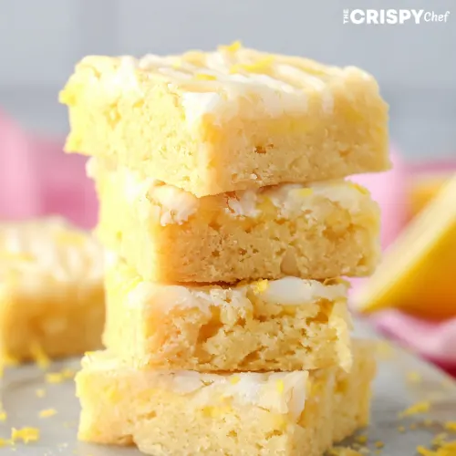 Lemon Brownie Bars Recipe
