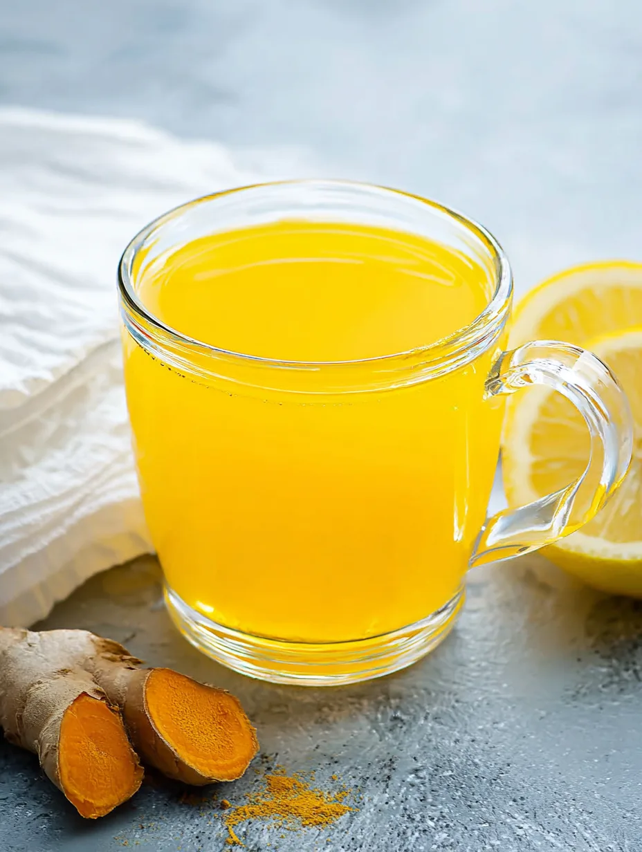Lemon and Turmeric Immunity Booster