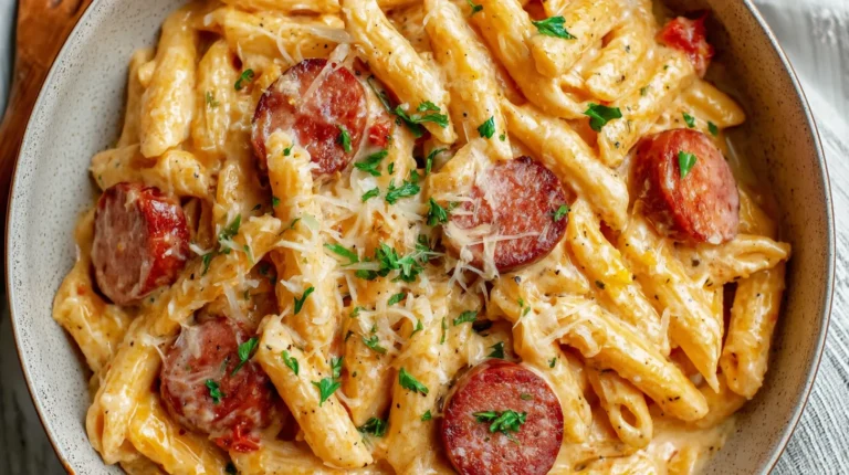 One Pot Kielbasa Pasta