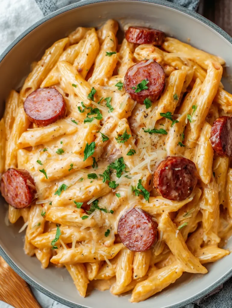 One Pot Kielbasa Pasta