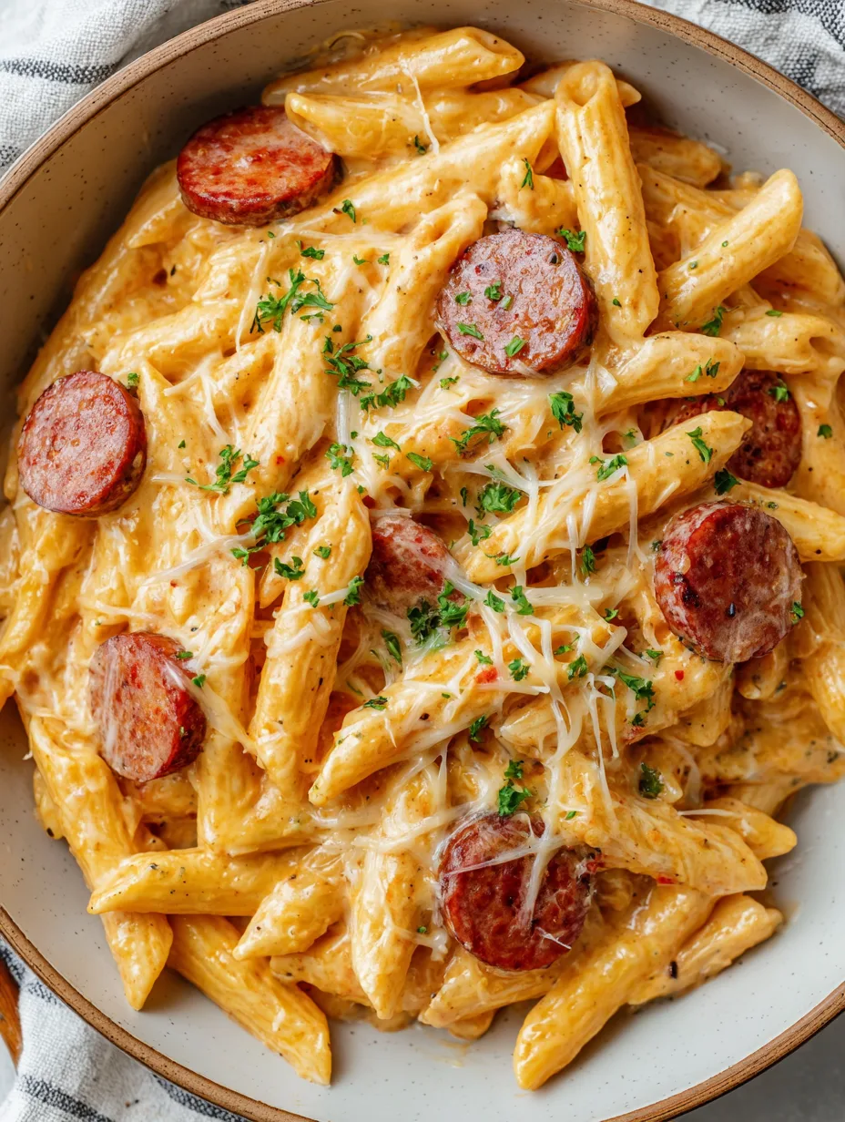 One Pot Kielbasa Pasta