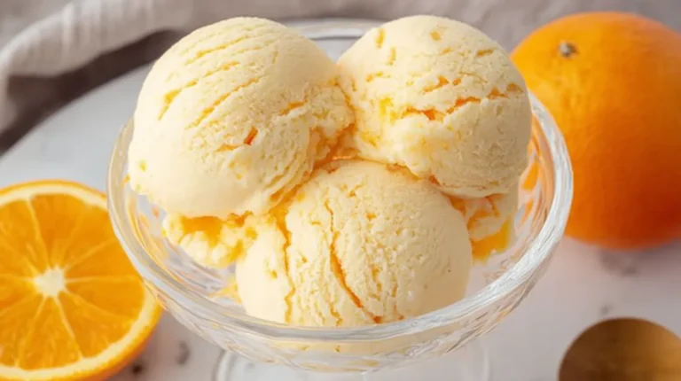 Orange Creamsicle Ice Cream