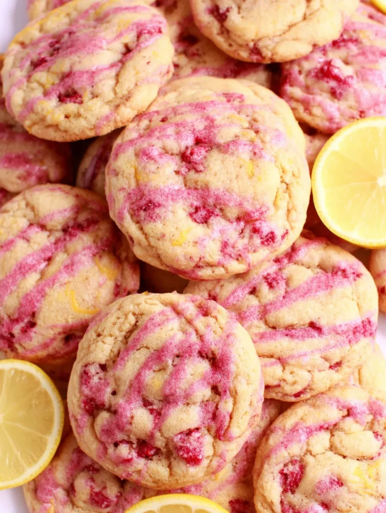 Pink Lemonade Cookies