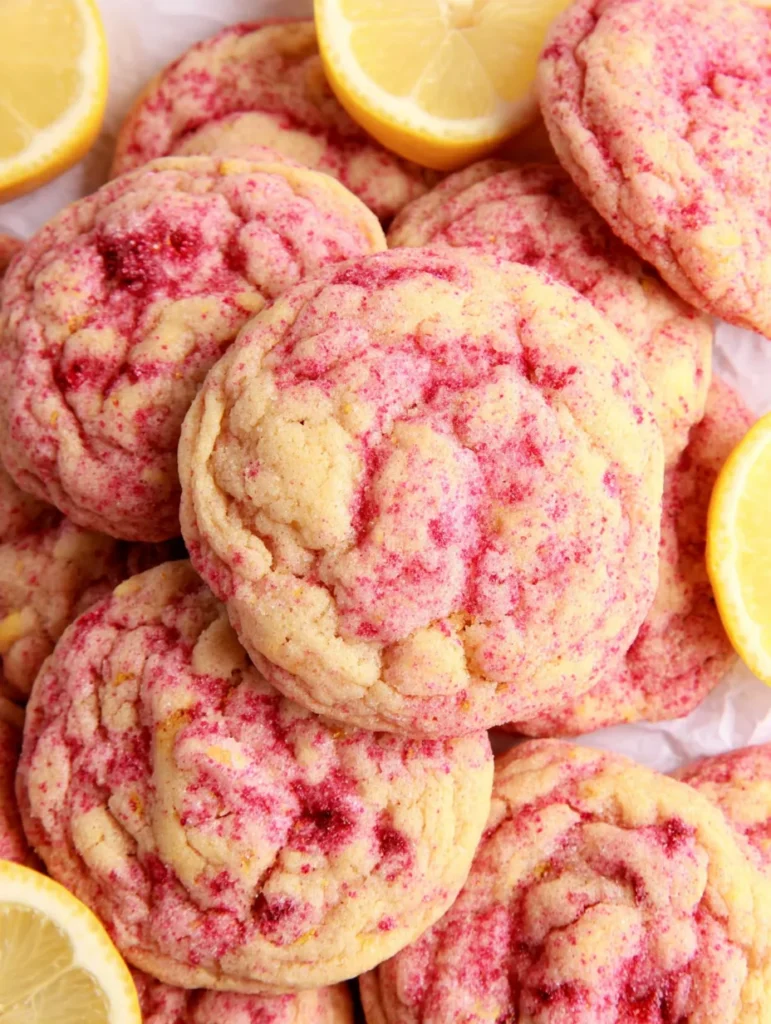 Pink Lemonade Cookies