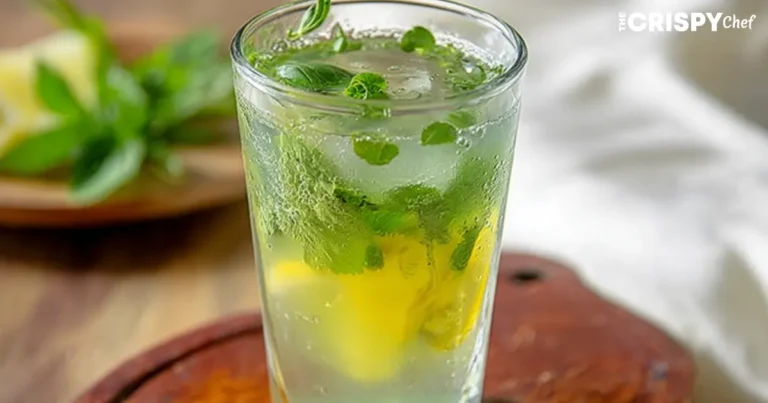 Sabja Drink Sweet Basil Lemonade