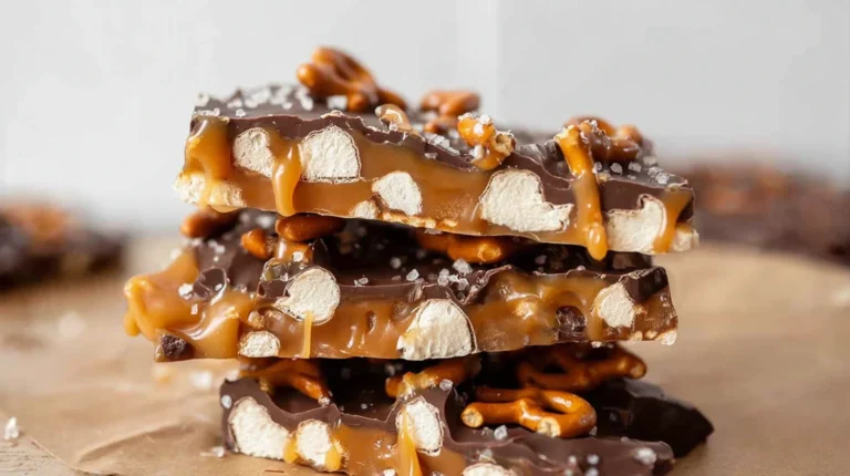 Salted Caramel Pretzel Bark