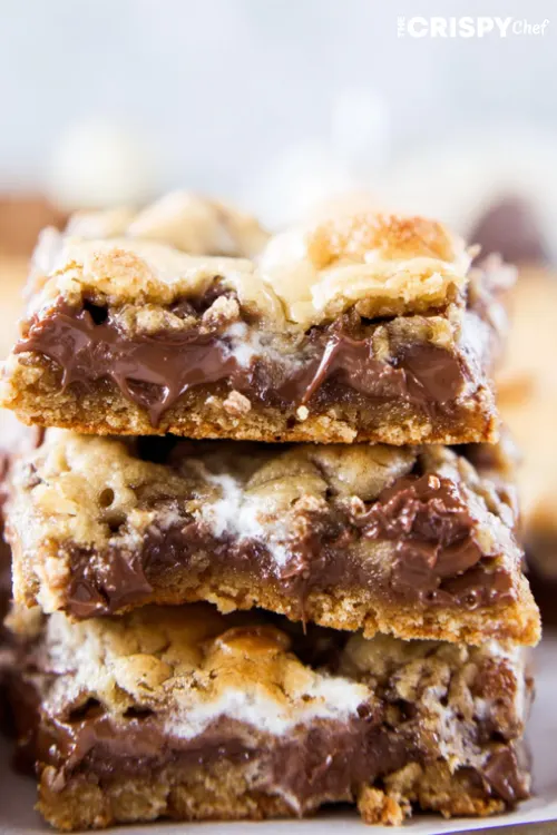 S’mores Cookie Bars