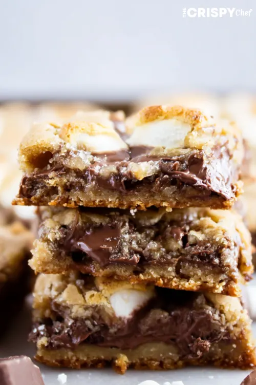 S’mores Cookie Bars