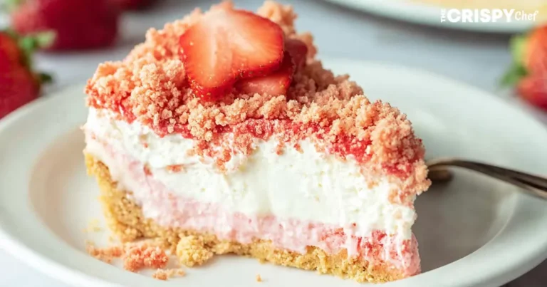 Strawberry Crunch Cheesecake