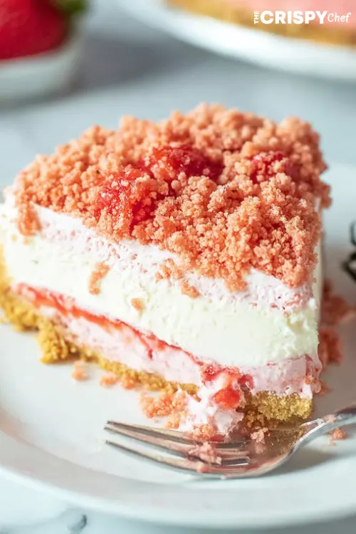 Strawberry Crunch Cheesecake