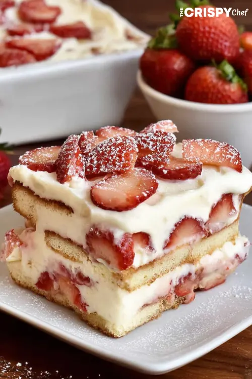 Strawberry Tiramisu