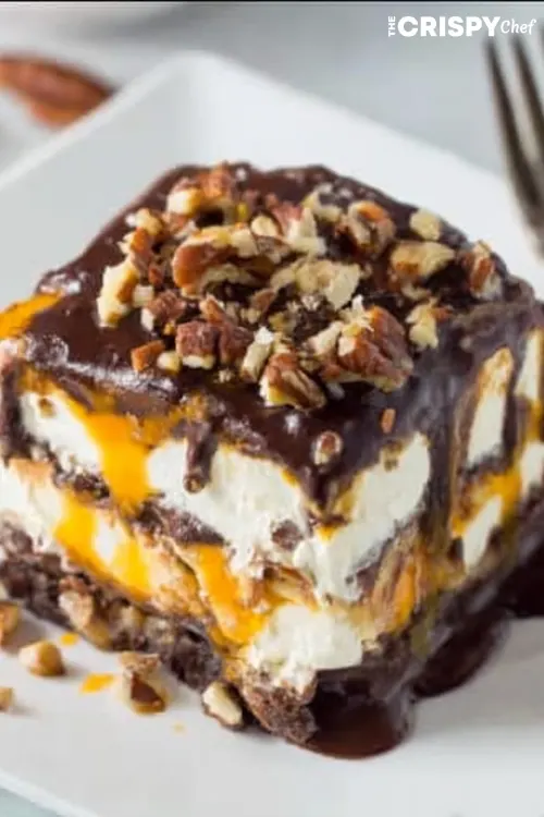 Turtle Lasagna Dessert
