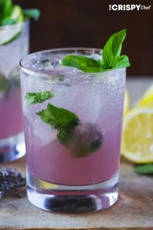 Virgin lavender mojito