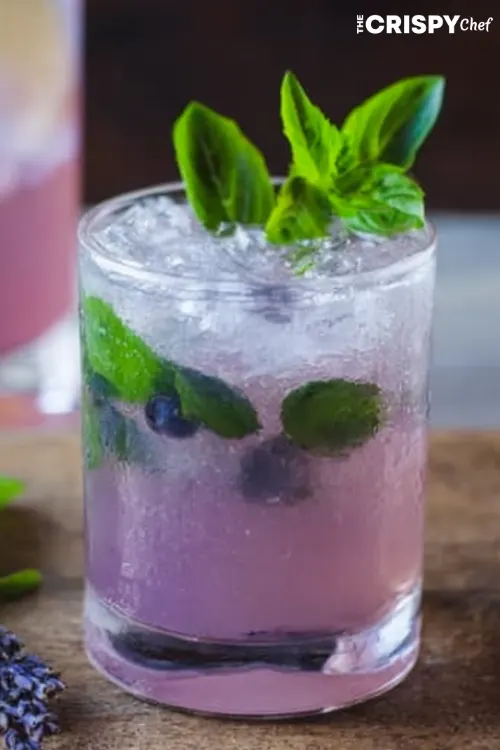 Virgin lavender mojito