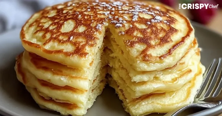 Flourless Cottage Cheese Pancakes