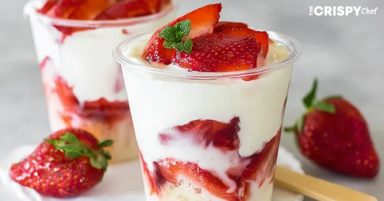 fresas con crema