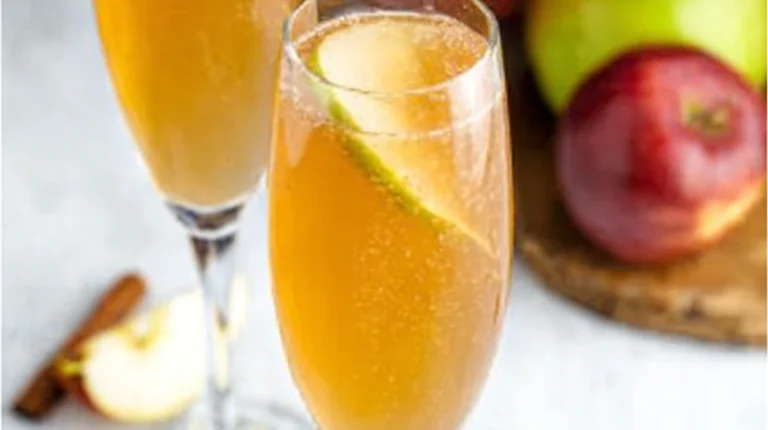 Apple Cider Mimosas