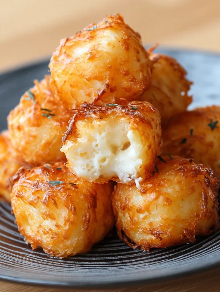 Mashed Potato Cheese Puffs
