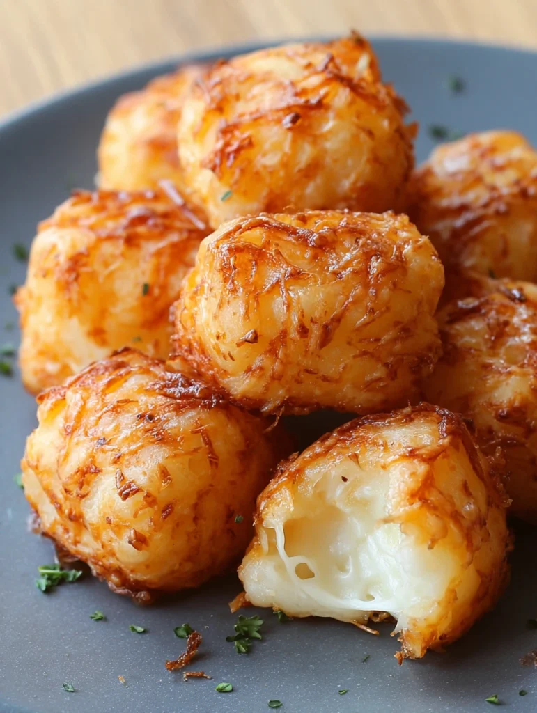 Mashed Potato Cheese Puffs