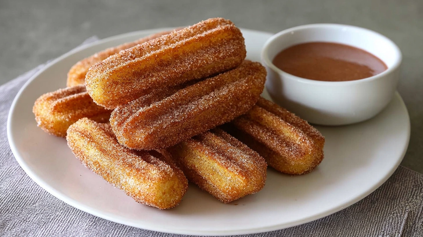 Baked Churro Bites: All the Fun Without the Fryer Let’s be honest—traditional churros are amazing, but frying? Not so much. Between the hot oil, the cleanup, and the lingering "fried food" aroma in your kitchen for the next 72 hours... yeah, no thanks. That’s exactly why baked churro bites are the real MVP. Same golden cinnamon-sugar crunch, same fluffy interior, but without the grease bomb. If you’ve been craving that churro fix without setting off your smoke detector, you’re in the right place. So grab your muffin tin, preheat that oven, and let’s make churro magic—minus the deep fryer. What Exactly Are Baked Churro Bites? Imagine a cross between a doughnut hole, a muffin, and your favorite carnival churro. That’s the vibe here. These little guys are: Soft and airy on the inside Coated in cinnamon sugar on the outside Baked—not fried, so they’re lighter and way less messy Perfect for snacking, brunch, parties, or midnight cravings They’re bite-sized, poppable, and dangerously addictive. You’ve been warned. Why Baked Churro Bites Beat the Fried Ones I know, I know. Some churro purists will swear by the fryer. But let’s talk about why the oven version is actually a game-changer. Pros of Baking: No splattering oil (aka no grease-stained T-shirt) Healthier (well... slightly, let’s not lie to ourselves) Faster cleanup Kid- and beginner-friendly (no scary hot oil situations) And the best part? You don’t lose flavor or texture. These still come out crisp on the outside and tender inside, especially when you serve them warm. Ugh. So good. Ingredients You’ll Need (Nothing Weird, Promise) You don’t need a trip to a specialty market or a pantry that looks like a baking show set. Just regular, everyday stuff: For the dough: 1 cup all-purpose flour 1 cup water ¼ cup unsalted butter 1 tablespoon sugar ¼ teaspoon salt 1 large egg 1 teaspoon vanilla extract For the coating: ½ cup granulated sugar 1 tablespoon ground cinnamon 3 tablespoons melted butter (for brushing) FYI: This dough is basically a quick pâte à choux (fancy French term, super easy in practice). How to Make Baked Churro Bites Step by Step Let me walk you through it like we’re baking in the same kitchen. Aprons on? Let’s go. 1. Make the Dough In a saucepan, combine water, butter, sugar, and salt. Bring to a boil over medium heat. Once boiling, dump in the flour all at once and stir like crazy until the mixture forms a ball and pulls away from the sides. Let it cool for 5 minutes (important, or you’ll cook the egg—yikes). 2. Add the Egg + Vanilla Stir in the egg and vanilla. The dough will look weird and lumpy at first. Keep going—it’ll smooth out. Promise. 3. Pipe or Scoop Into a Mini Muffin Tin Grease a mini muffin pan. Scoop or pipe small portions into each cup. Aim for half-full. 4. Bake Bake at 375°F (190°C) for 20–22 minutes or until puffed and golden. Let them cool slightly so you don’t burn your fingers—or your tongue, which I definitely didn’t do... 😅 5. Cinnamon Sugar Time Brush each warm bite with melted butter. Toss in cinnamon-sugar mix until fully coated. Try not to eat five straight off the pan. Or do. I won’t judge. Pro Tips to Nail It Every Time Want your churro bites to turn out chef’s kiss perfect? Keep these in mind: Use a mini muffin tin for the best shape and puff. Don’t overbake. They should be lightly golden, not dry. Brush with butter while still warm so the cinnamon sugar sticks like a dream. Feeling extra? Drizzle with chocolate sauce or dulce de leche. You’re welcome. What to Serve with Baked Churro Bites Oh, these are good on their own, no doubt. But if you wanna elevate your snack game, try pairing them with: Warm chocolate ganache Caramel or dulce de leche dip A hot latte or iced coffee (IMO, cinnamon and coffee = magic) Fresh berries for a "balanced" plate (lol, sure) They also make a great addition to: Brunch spreads Holiday dessert boards Game day snacks (sweet tooths need love too!) Can You Make These Ahead? Yup. Honestly, they’re best fresh out of the oven. But you can prep in advance: Make the dough ahead and store it in the fridge for up to 24 hours. Let it come to room temp before baking. Store baked bites in an airtight container for up to 2 days. Reheat at 300°F for 5 minutes to revive that warm churro feel. Freeze them (uncoated) for longer storage. When ready, bake to reheat, then coat in cinnamon sugar. Common Mistakes (And How to Avoid Them) Let’s keep it real—stuff goes sideways sometimes. Here's what to watch out for: Burning the dough in the saucepan? Stir constantly once the flour’s in. Don’t walk away. Dough too thick or dry? You might’ve overcooked it or skipped the egg. Too flat? Make sure your oven’s fully preheated and don’t underfill the muffin cups. Basically, treat this dough like a toddler—don’t ignore it, don’t rush it, and definitely don’t forget it in a hot oven. Flavor Variations: Let’s Get Creative Wanna switch it up? These churro bites are the perfect base for endless customization. Fun twists: Pumpkin spice churro bites – Sub pumpkin pie spice in the coating during fall vibes. Nutella-stuffed – Pipe a tiny bit of Nutella into the center before baking. Lemon sugar – Swap cinnamon with finely grated lemon zest and sugar. Churro bites with cream cheese dip – Because balance 😉 If you're the type to try every flavor of Pop-Tarts at least once, you’ll definitely enjoy experimenting here. Are These "Healthier"? Well… Look. They’re still sweet, carby, buttery bites of joy. But compared to deep-fried churros? Yeah, they’re lighter. No frying = less fat and fewer calories You control the sugar and butter amounts You can even try gluten-free flour or plant-based butter if you’re into that Just don’t ask me to make them low-carb. That’s where I draw the line 😅 TL;DR – Quick Recap for the Busy Bakers Here’s the short version in case you’re already halfway to the kitchen: Baked churro bites = churro flavor, oven simplicity Easy dough made on the stovetop, no mixer needed Pipe or scoop into mini muffin tin, bake until golden Roll in cinnamon sugar while warm for max stickiness Optional dips: chocolate, caramel, or... your fingers Make ahead-friendly and easy to customize Final Thoughts: Should You Make These? (Spoiler: YES) Let me put it this way—these baked churro bites are everything you love about churros, minus the grease and hassle. They’re fast, fun, and so dang snackable you’ll wonder why you didn’t try them sooner. Whether you're throwing a party, baking with kids, or just need a little “treat yourself” moment on a random Tuesday, these bites totally deliver. So go ahead—preheat that oven, grab the cinnamon, and get baking. You deserve some bite-sized happiness today. 😎