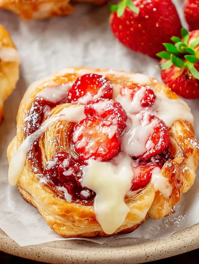 Strawberry Danish