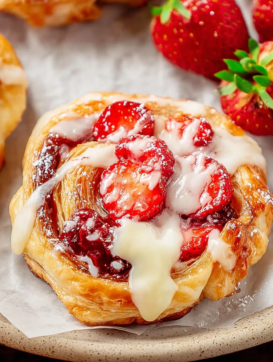 Strawberry Danish