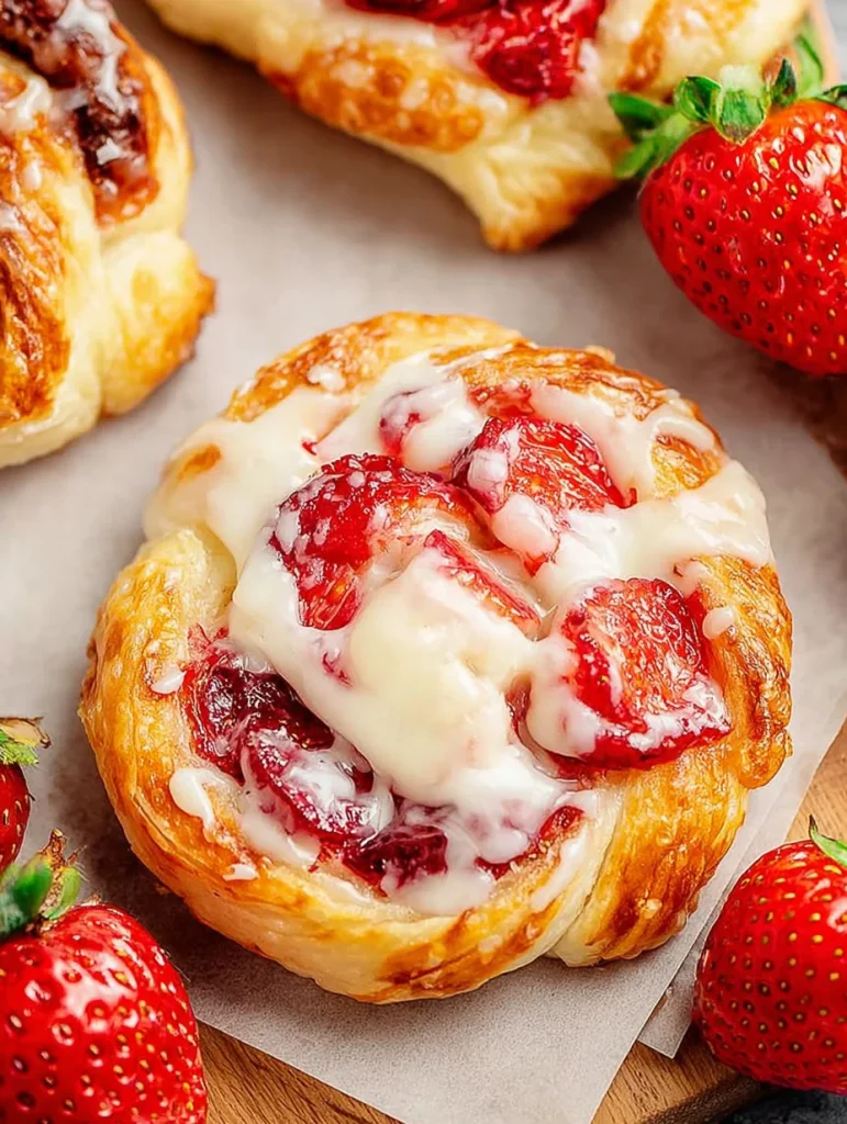 Strawberry Danish