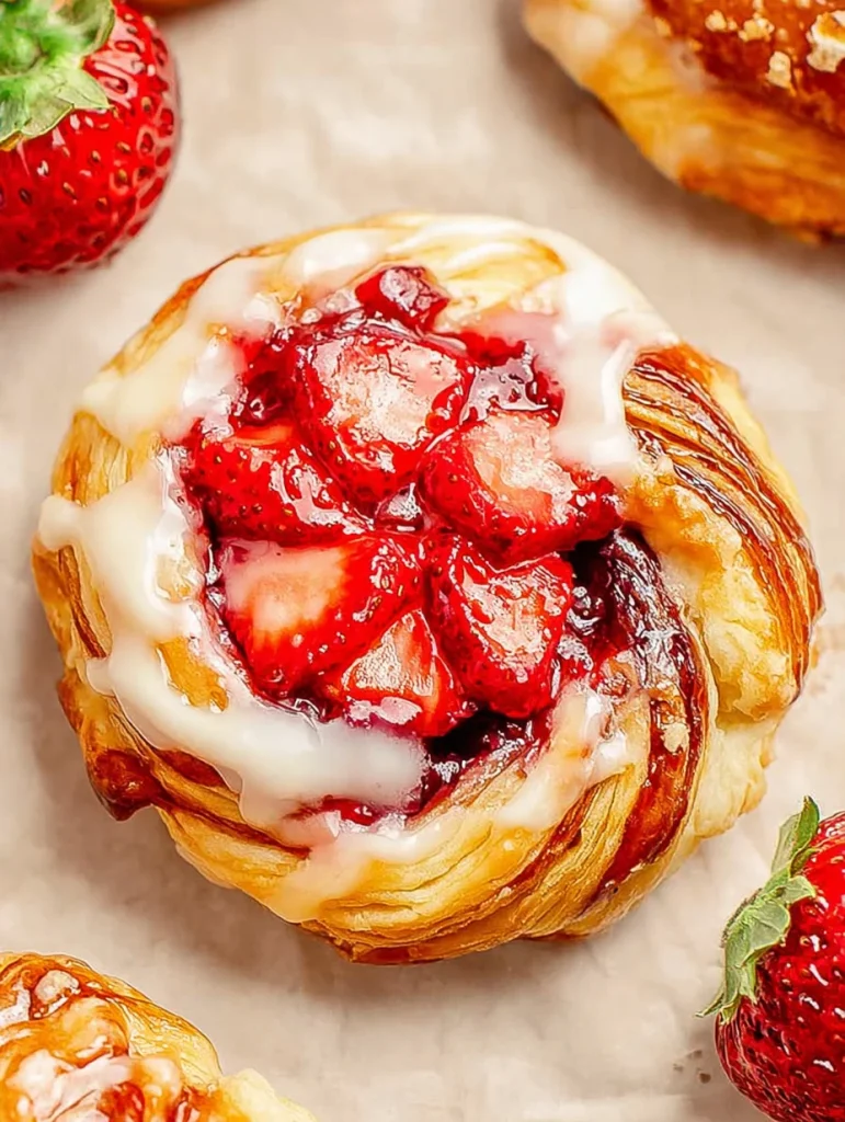 Strawberry Danish