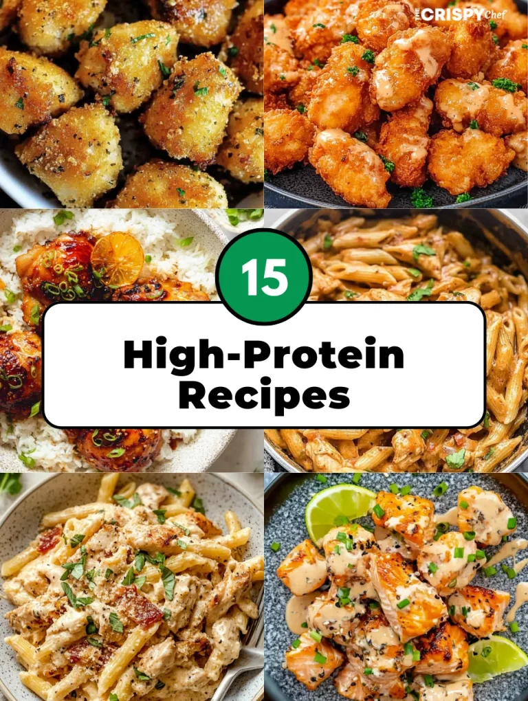 15 High-Protein Recipes