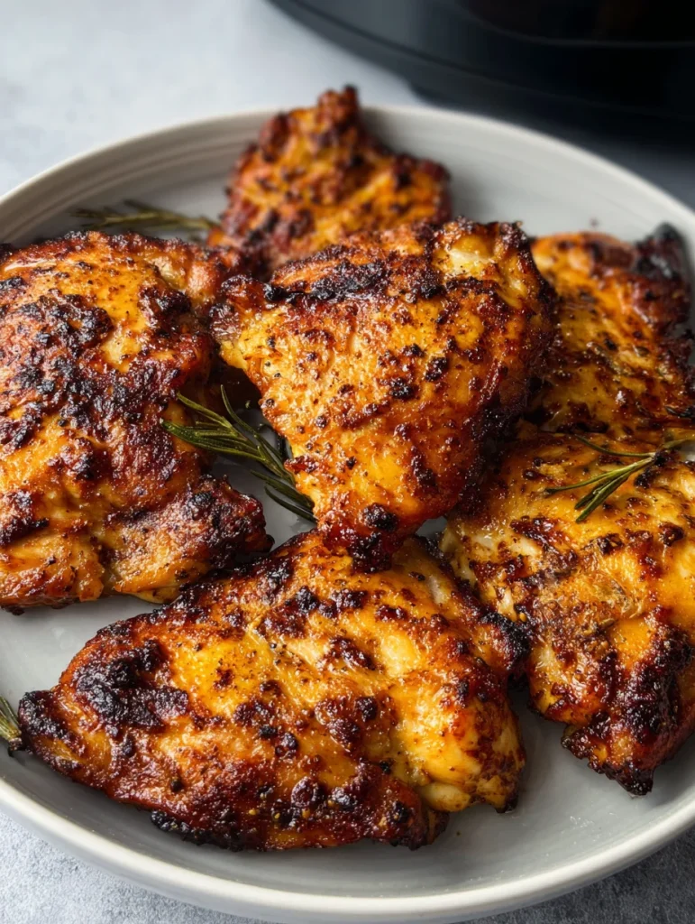 Air Fryer Boneless Skinless Chicken Thighs Recipe