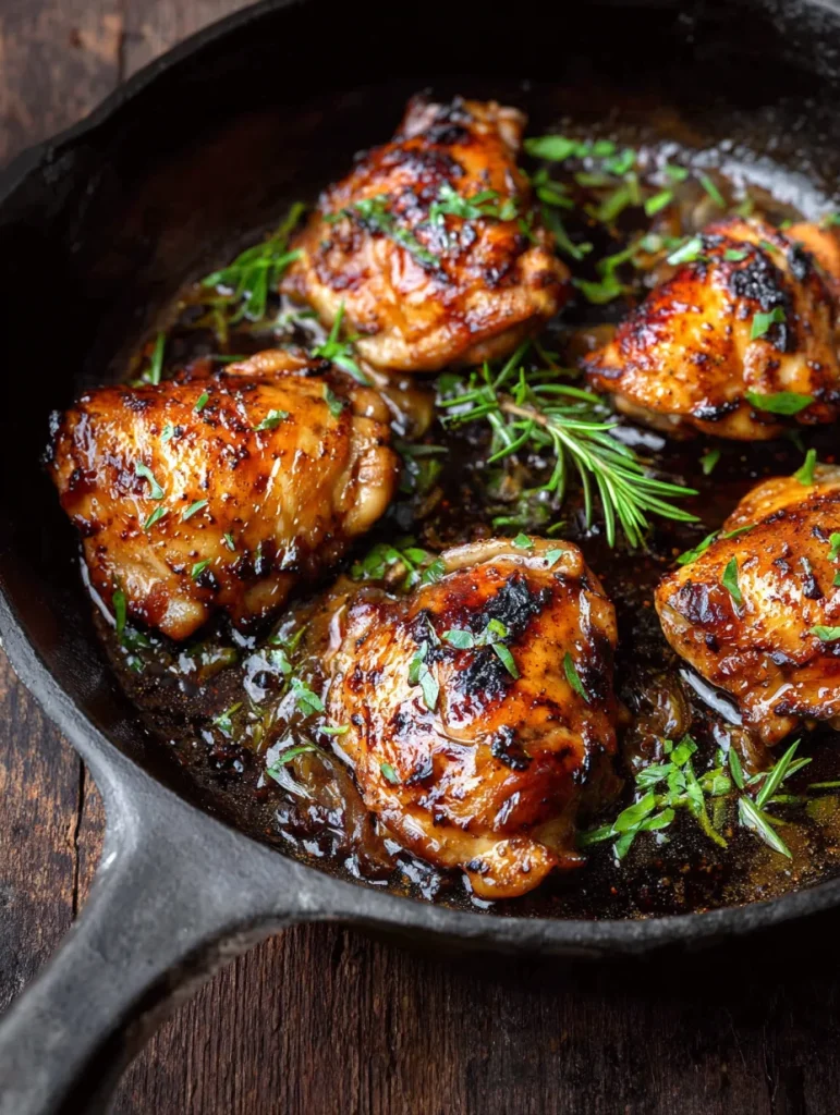 Balsamic Chicken Thighs