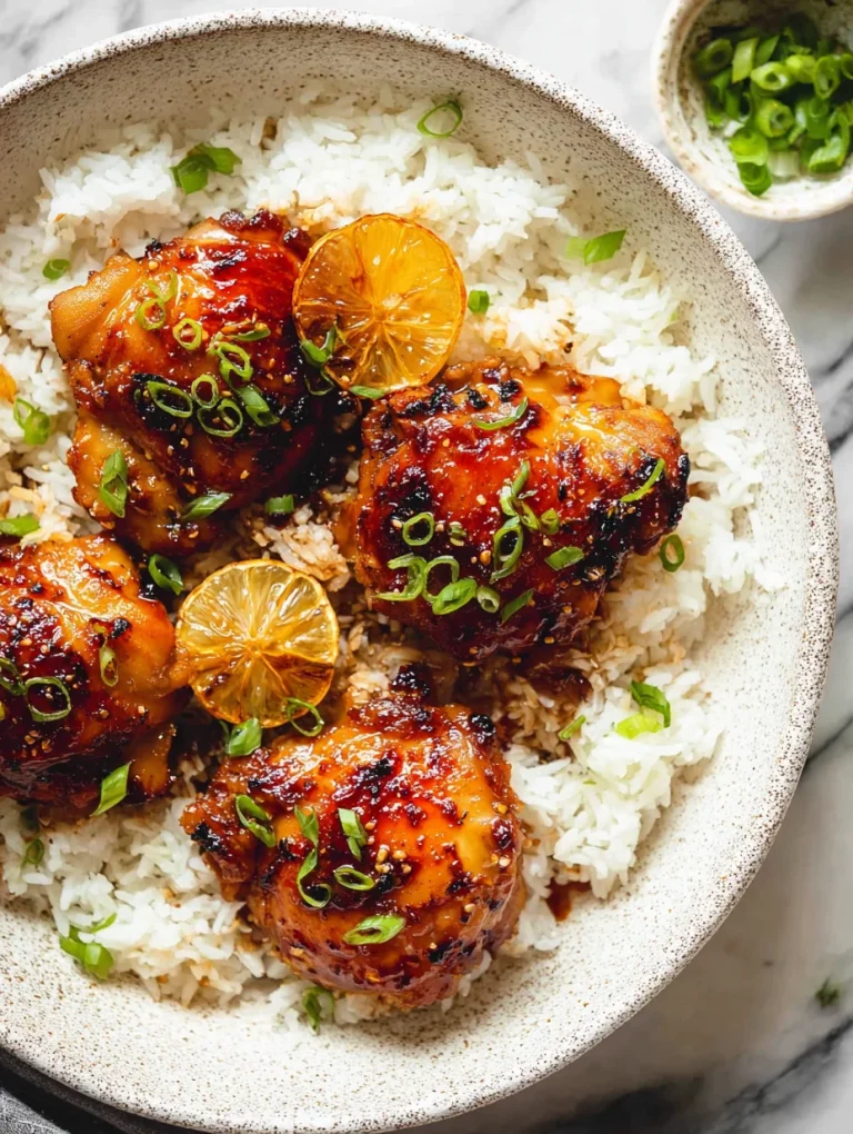 Honey Garlic Chicken Thighs