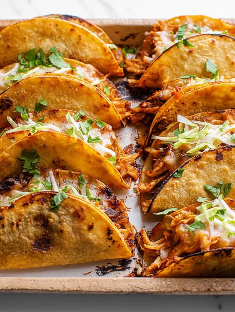Mini Baked Chicken Tacos