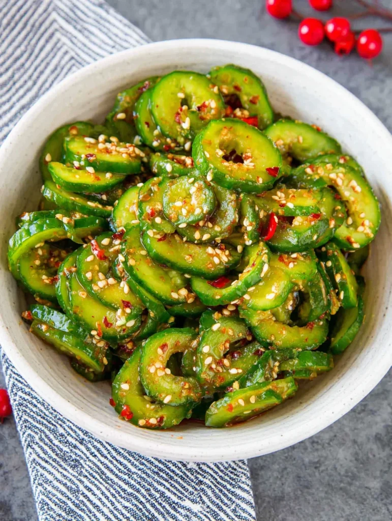 Spicy Cucumber Salad