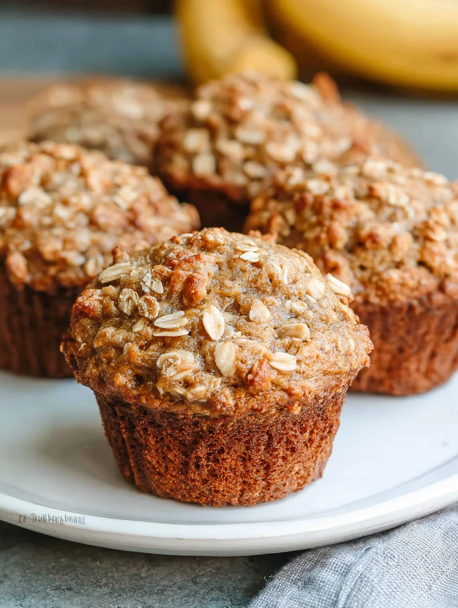 Banana Oatmeal Muffins Recipe