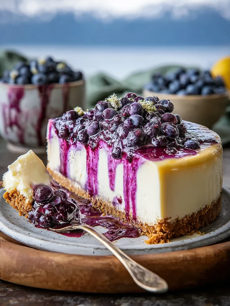 Huckleberry Cheesecake