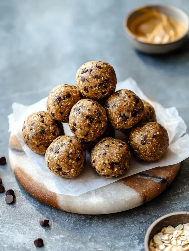 5 Ingredient Peanut Butter Energy Bites
