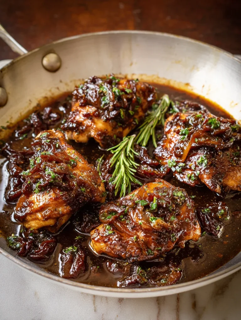 Balsamic Fig Glazed Chicken